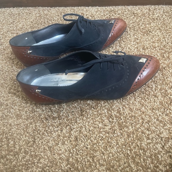 Lorenzo Banfi vintage loafers with studs. - Picture 2 of 5